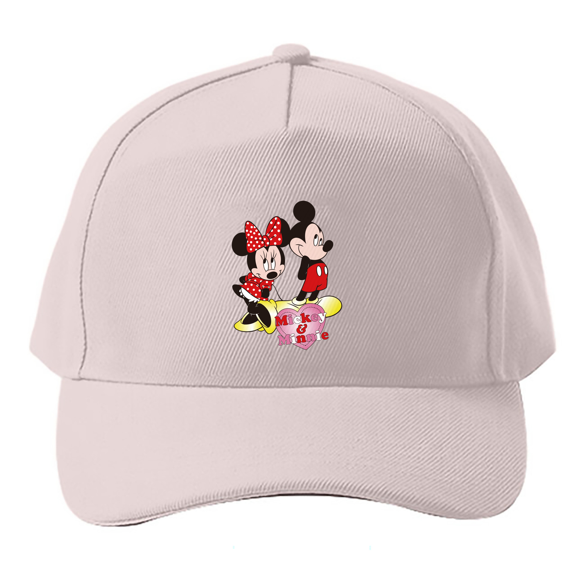 （画像用） ミッキーマウス Mickey Mouse ベースボールキャップ 綿100％ 男女兼用 帽子 スポーツ